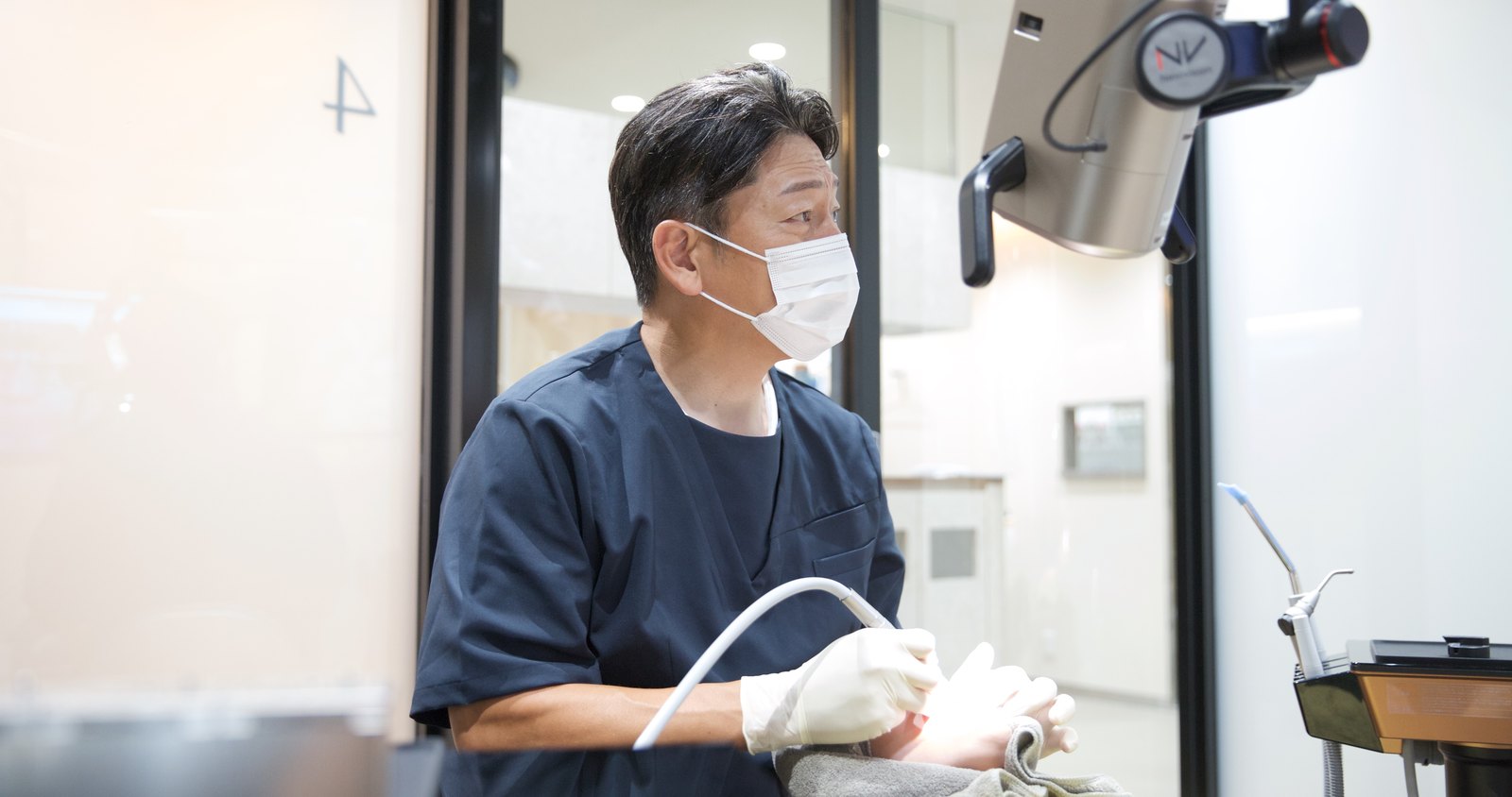 歯科治療を受ける患者